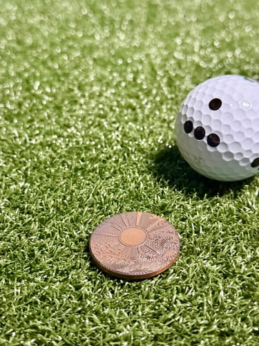 Customer photo review of Hinode Legacy Ball Marker - Copper