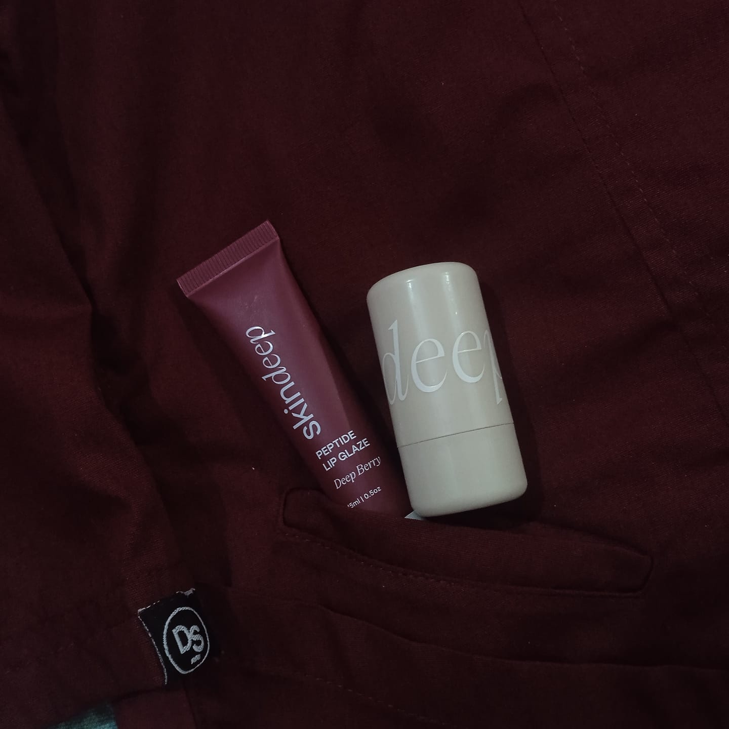 Customer photo review of Peptide Lip Glaze