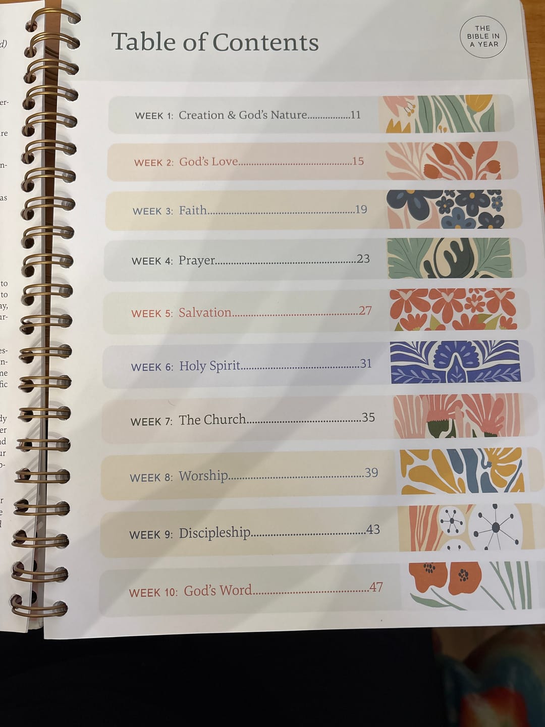 Customer photo review of A Year In Prayer: A Journey of Daily Prayer and Reflection