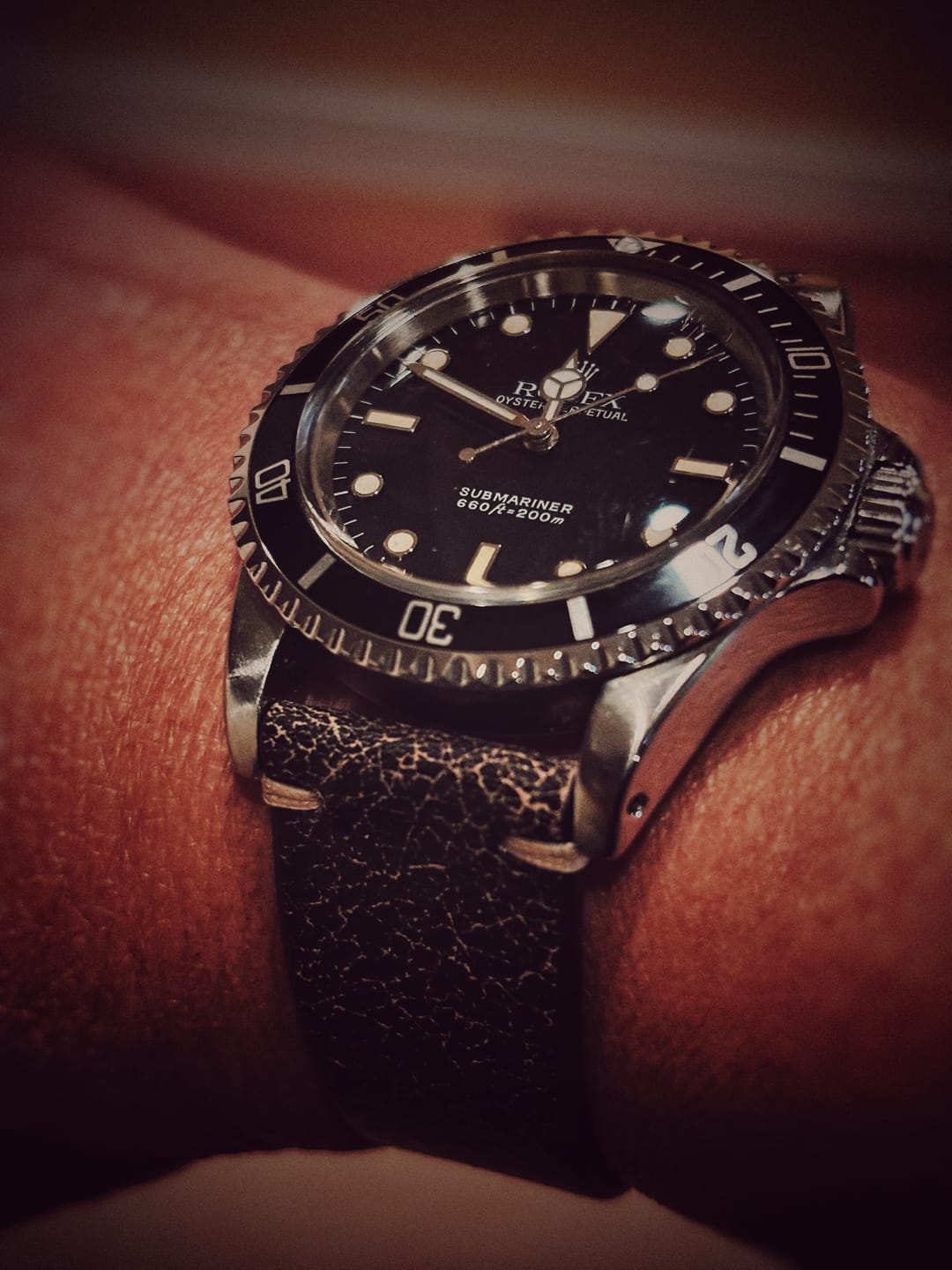 Customer photo review of Black Shell Cordovan