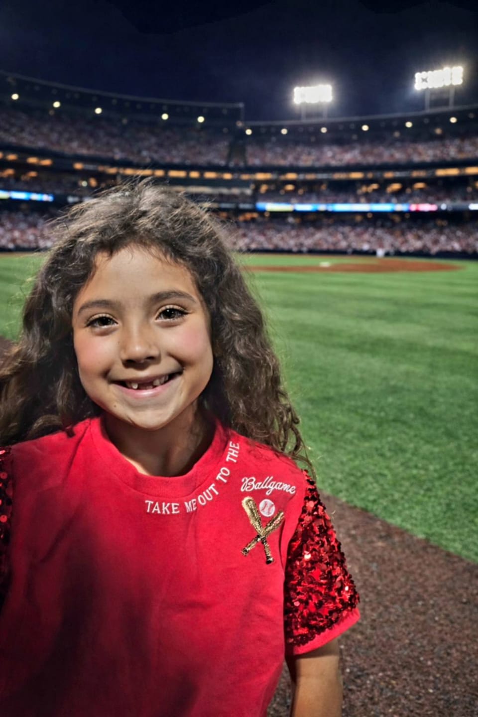 Customer photo review of Sparkle Sport Set ~ Take Me Out To The Ballgame