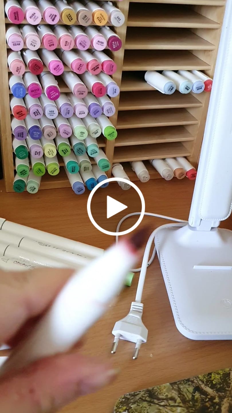 Customer video review of Ohuhu Honolulu B R016 (Replace R180) Individual Marker, Brush & Fine