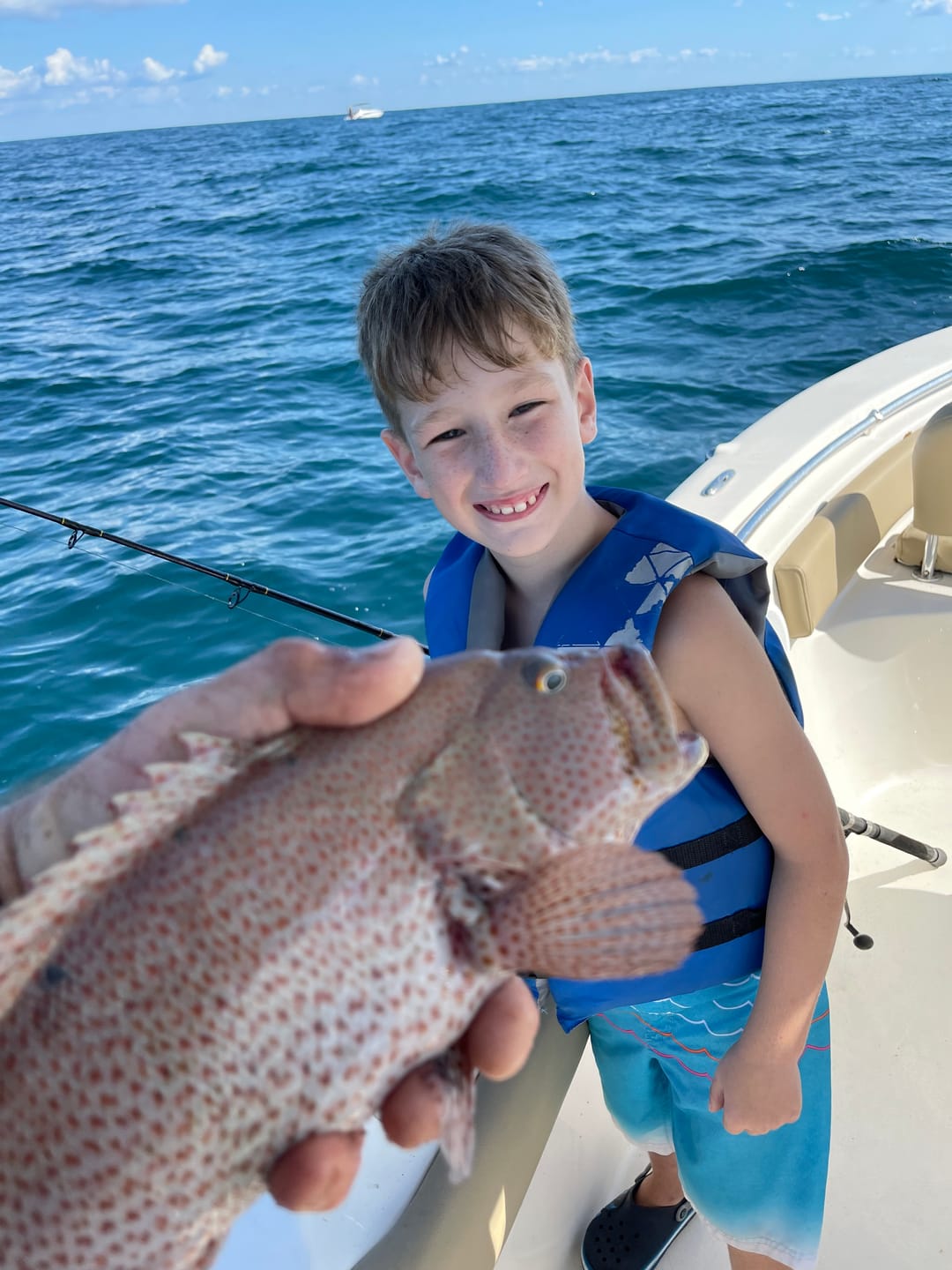 Customer photo review of BR2 Bait Rig - 2 (size 22) hooks with white feather & fish skin