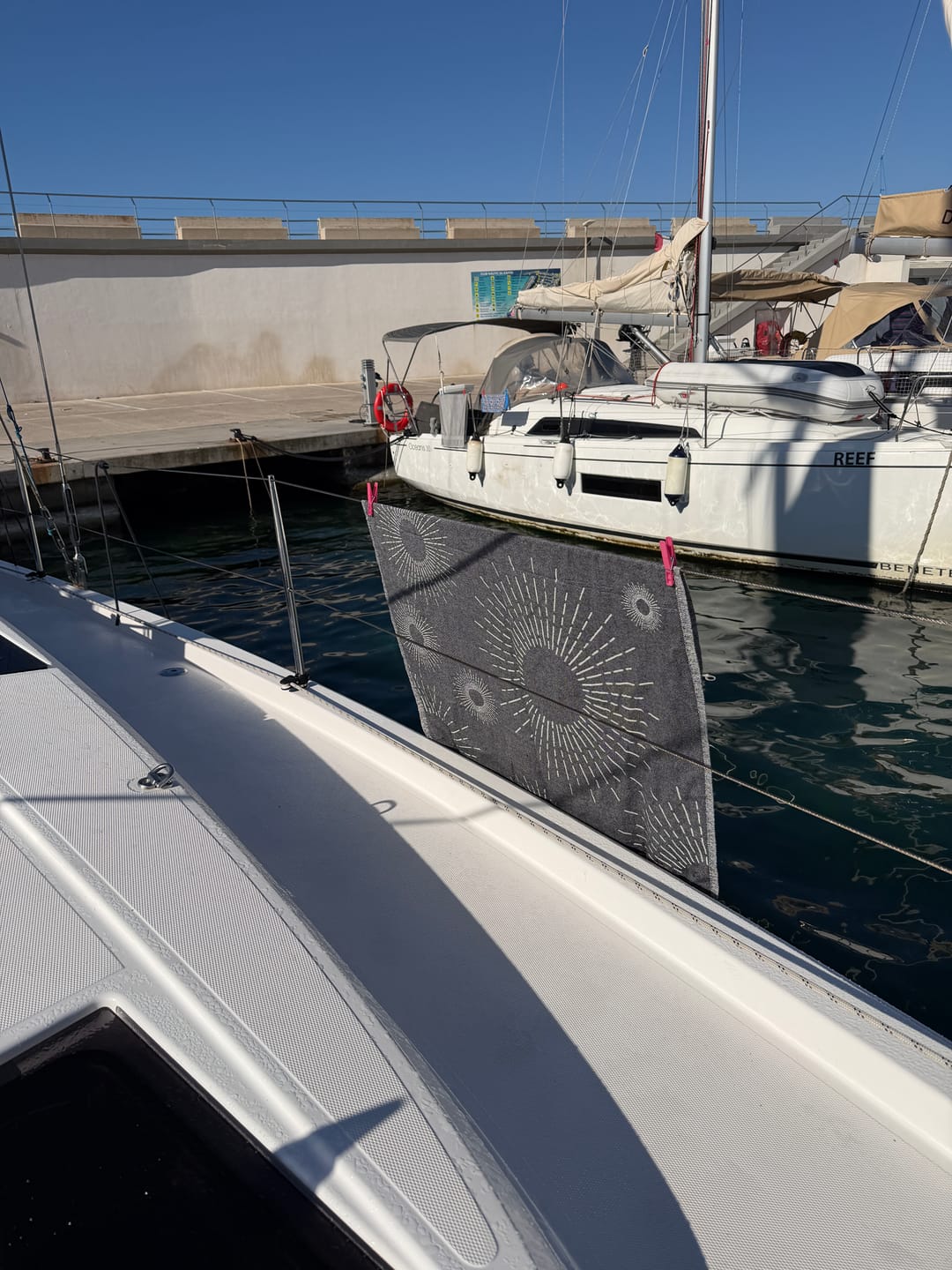 Customer photo review of Leichtes Strandtuch aus Baumwolle | Sunshine