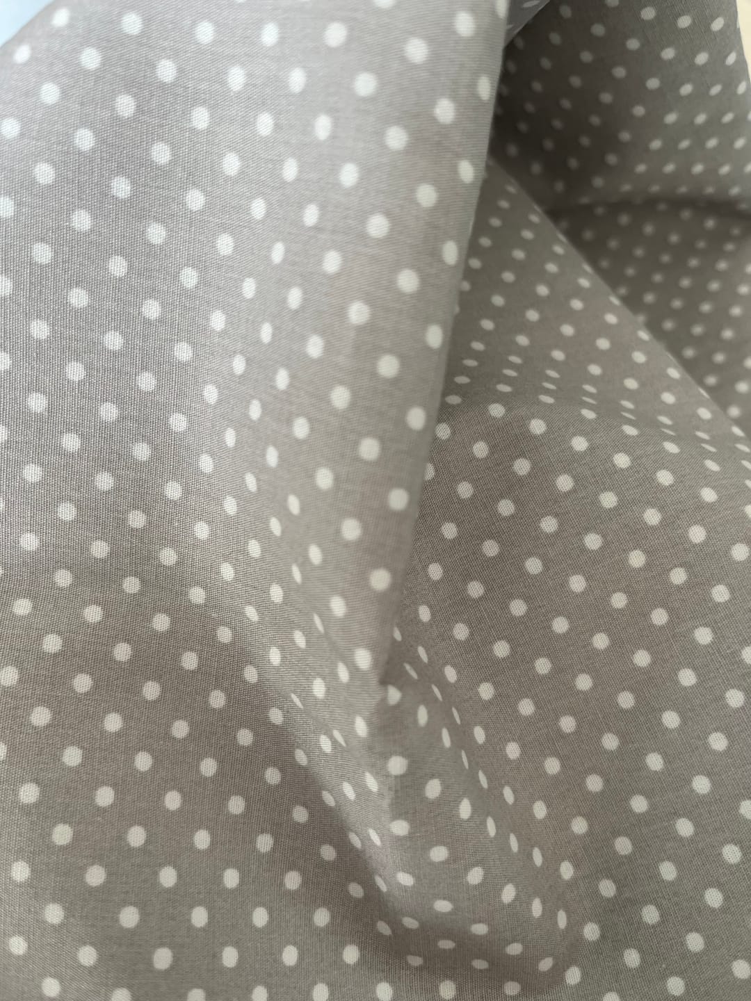 Customer photo review of Polka Dot Rose & Hubble Cotton Poplin Fabric