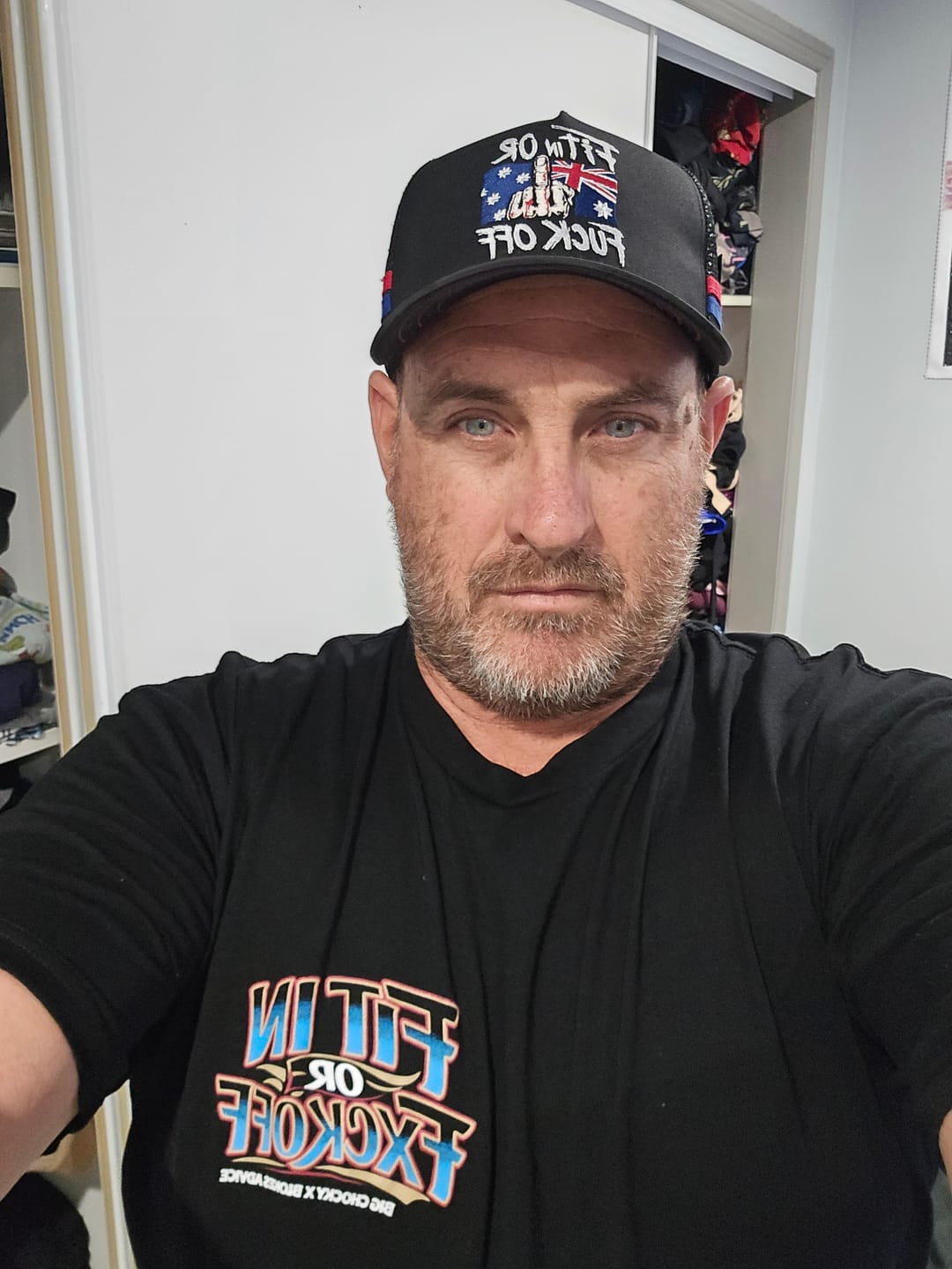 Customer photo review of Big Chocky | Aussie Day Tee