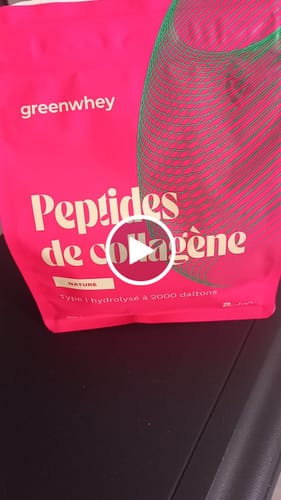 Customer video review of Peptides de Collagène PEPTAN®