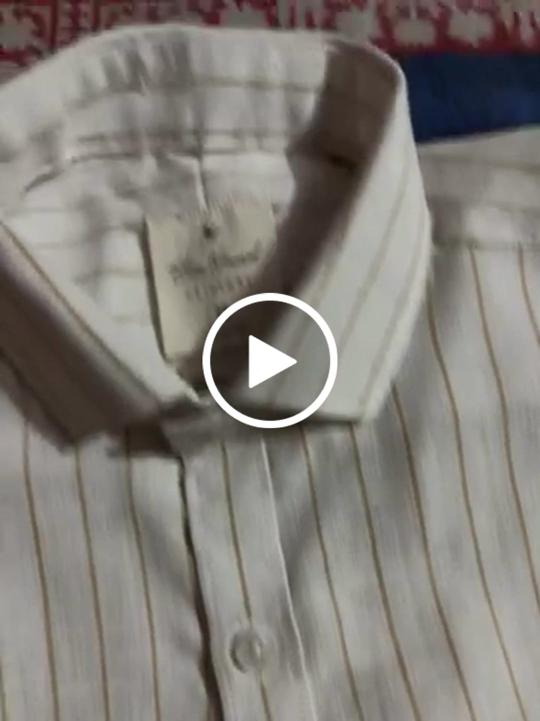 Customer video review of Golden White Stripes -Full-Bamboo Linen