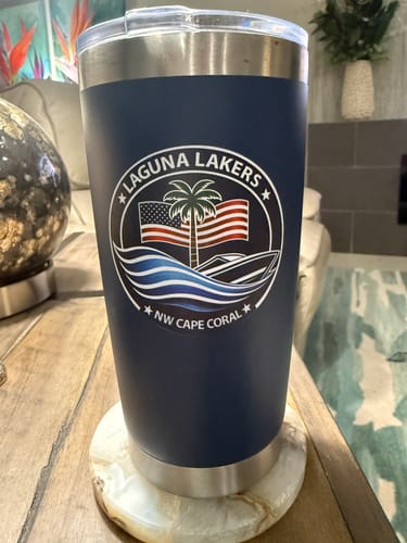 Customer photo review of (6 Pieces) Full Color UV Printed Tumbler | 20 oz