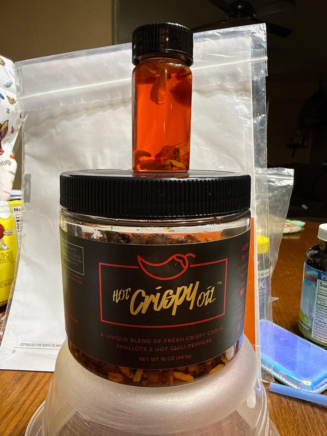 Customer photo review of Hot Crispy Oil - Original
