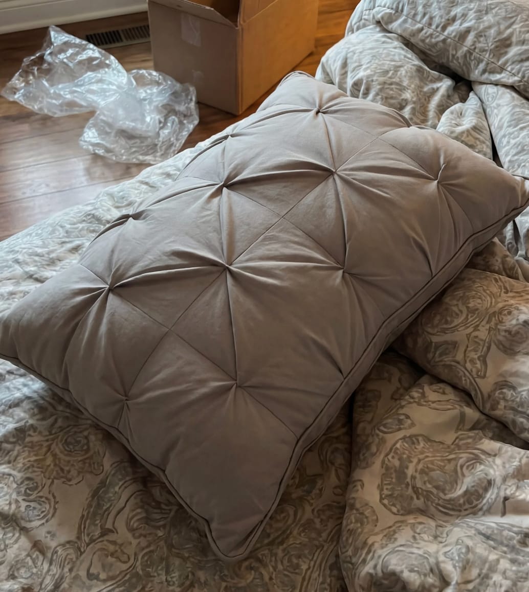 Customer photo review of SoftCloud® Kissen – Hypoallergenes Premium Komfortkissen