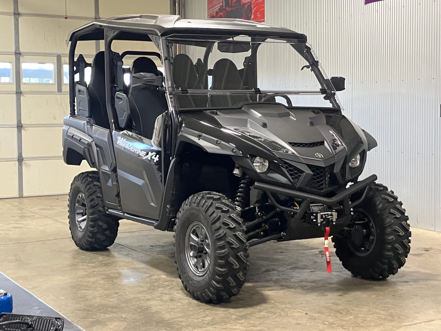 Customer photo review of 2018 to 2025 Yamaha Wolverine X2 850 — 2in Front Lift Kit