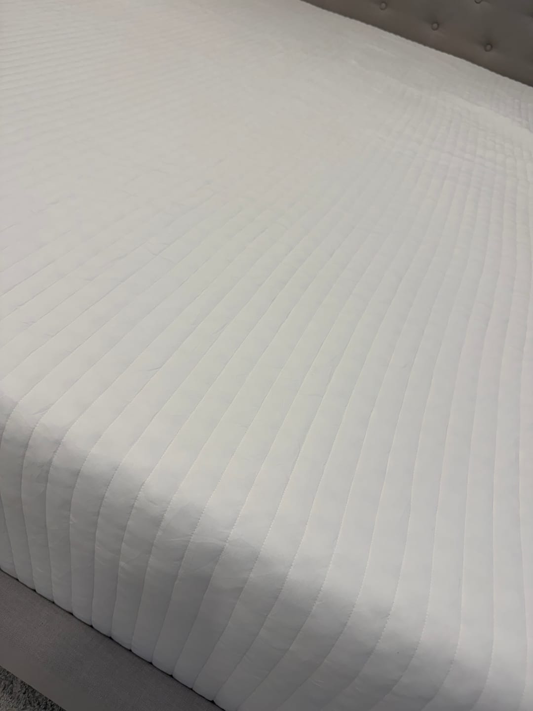 Customer photo review of Cloud Modal Fitted Mattress Cover