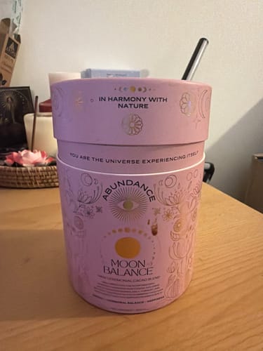 Customer photo review of Moon Balance Ceremonial Cacao Blend - Tin 300g