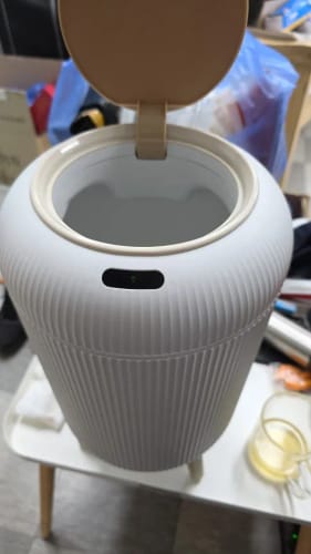 Customer photo review of Automatic Trash Can