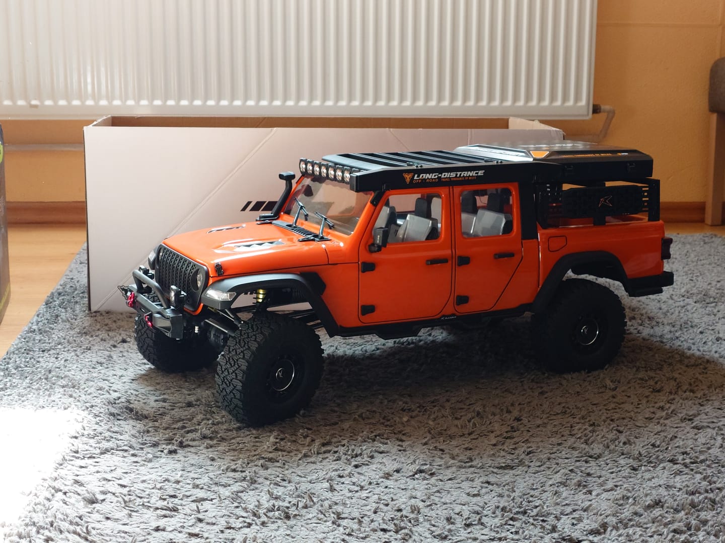 Customer photo review of 1/7 Scale 4WD Brushless RTR RC Crawler JK07Pro