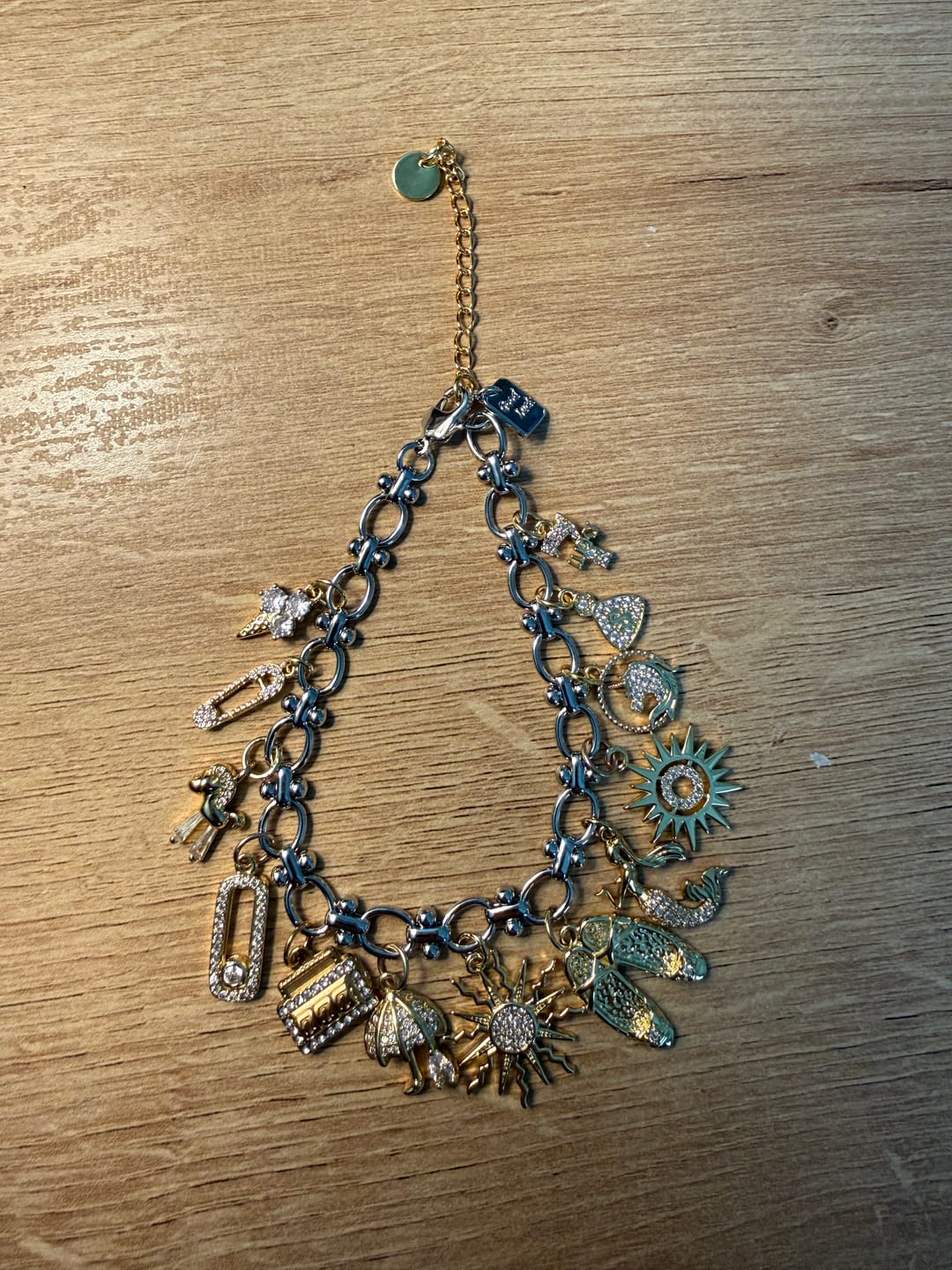 Customer photo review of 7 CHARM Bracelet Bundle-Pick Your Charms TT LIVE (Bracelet or Clips)