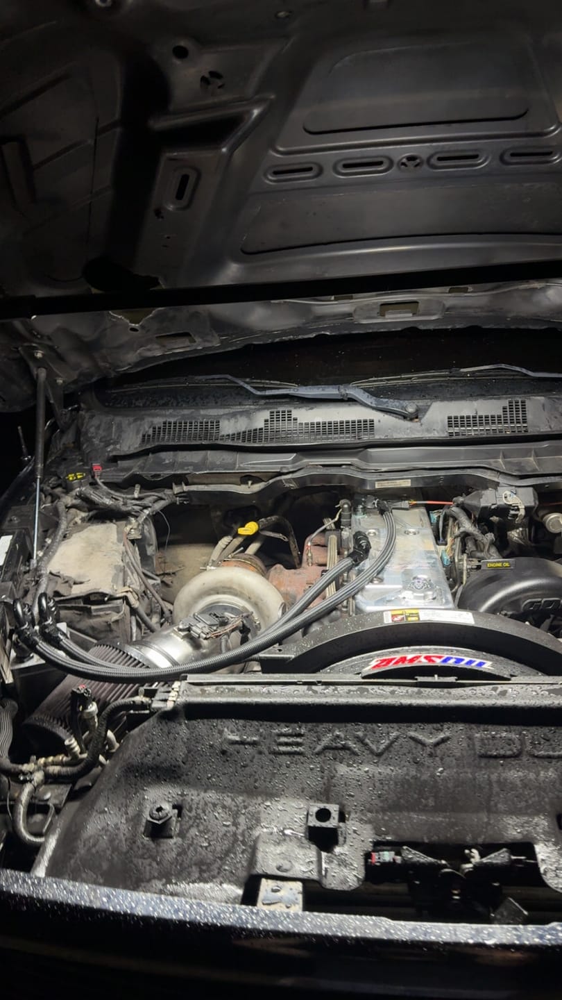 Customer photo review of FSD Catch Can Kit 1998.5+ Cummins