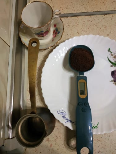 Customer photo review of Electronic Measuring Spoon
