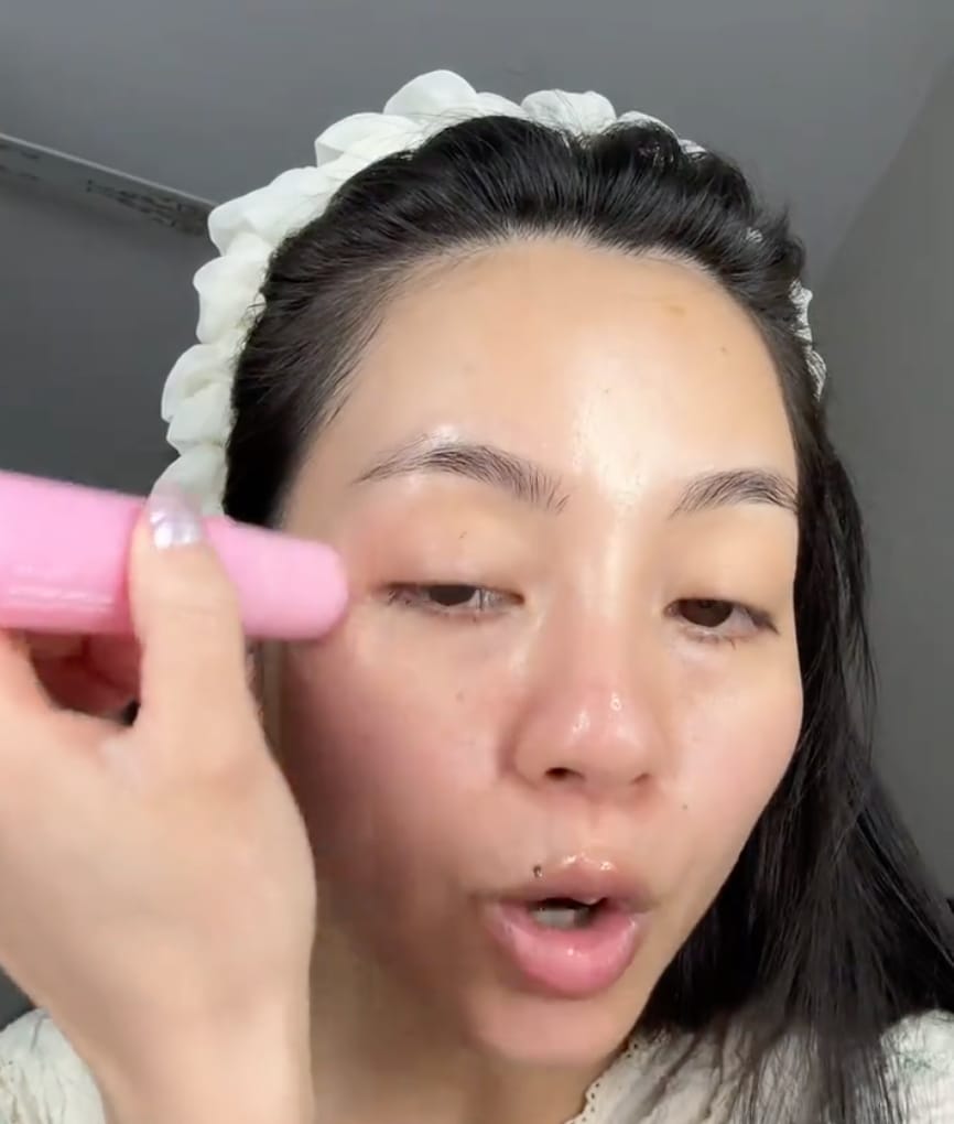 Customer photo review of PDRN Pink Collagen Volume Multi Balm (10g)