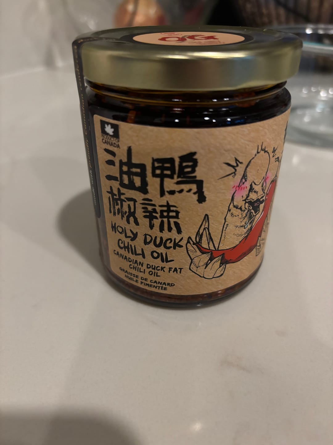 Customer photo review of Holy Duck Chili Oil - Original