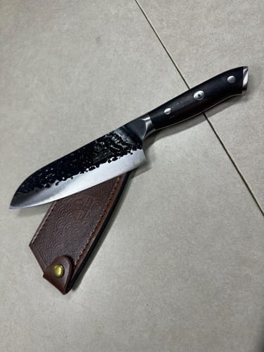 Customer photo review of Dynasty Series Santoku Knife Sheath
