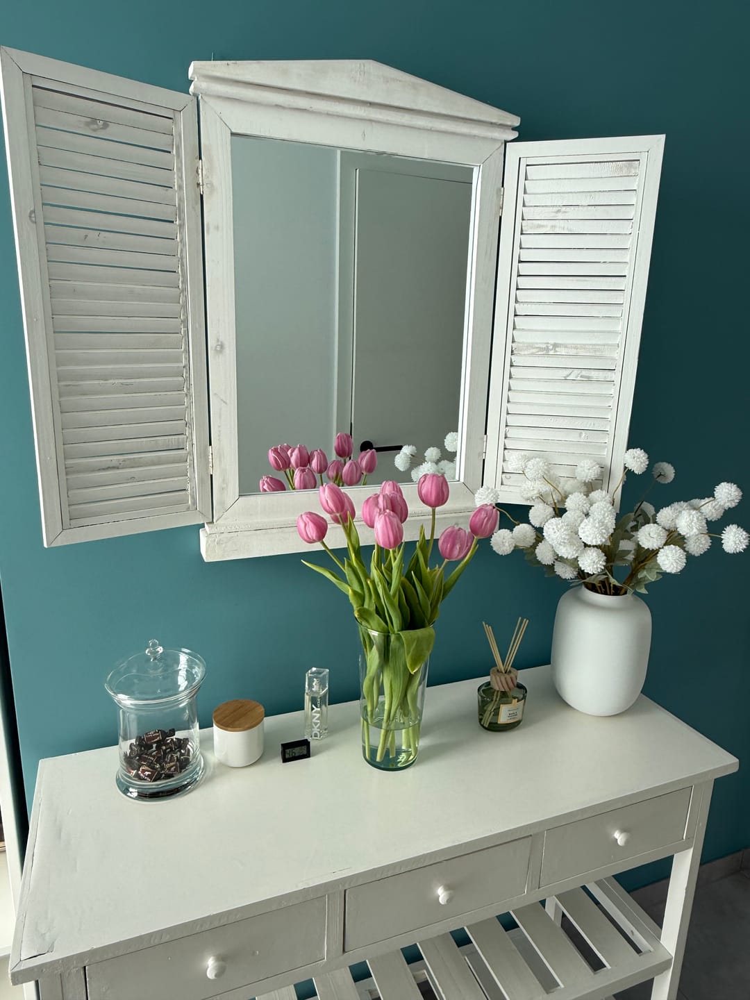 Customer photo review of Zijden Kiku Bloemen - Wit