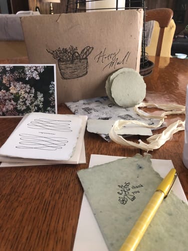 Customer photo review of Monthly Artisan Card Subscription