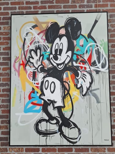 Customer review photo for Abstract Graffiti Art #GA045