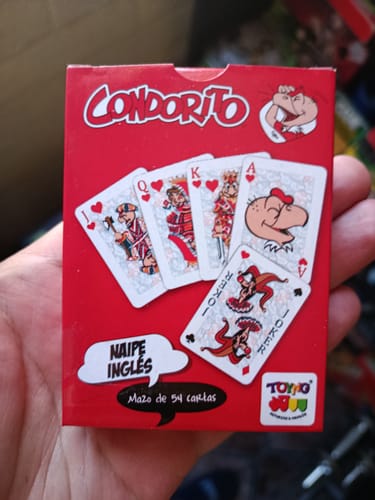 Customer photo review of Juego de Mesa Naipes Condorito - Condorito