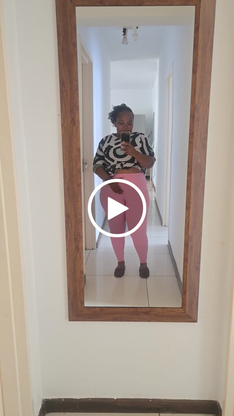Customer video review of High Waisted Tummy Control Butt Lifting Leggings with Pockets
