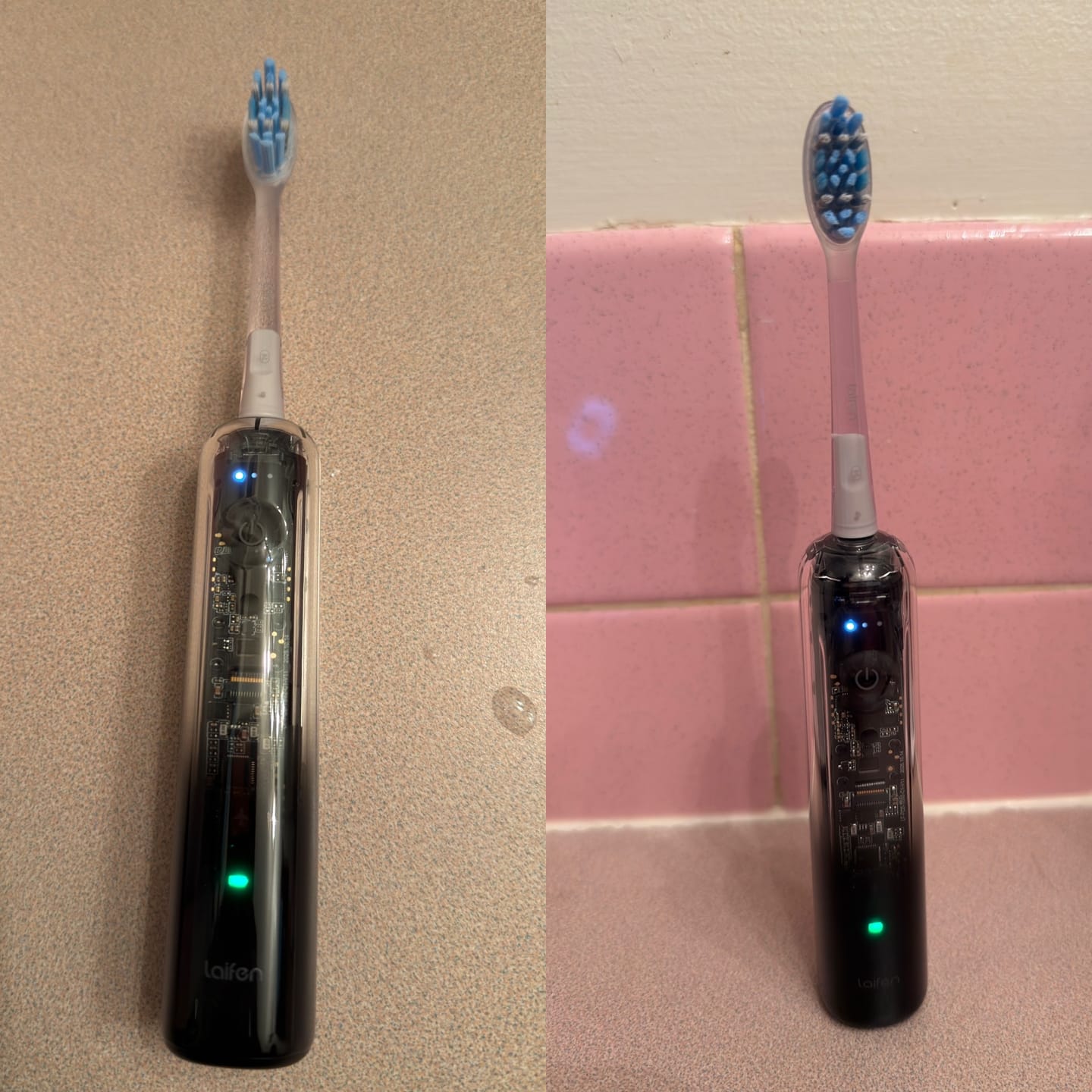Customer photo review of Laifen Wave Pro Electric Toothbrush