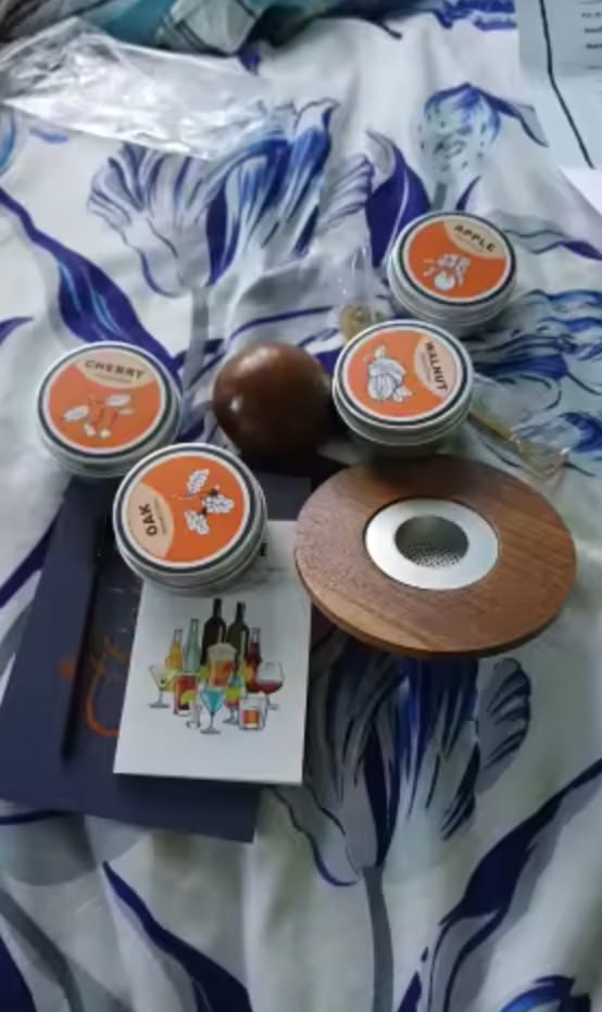 Customer photo review of Noir Barrel Smoke