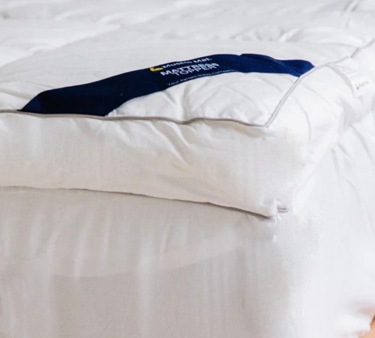 Customer photo review of Muscle Mat Luxury Mattress Topper