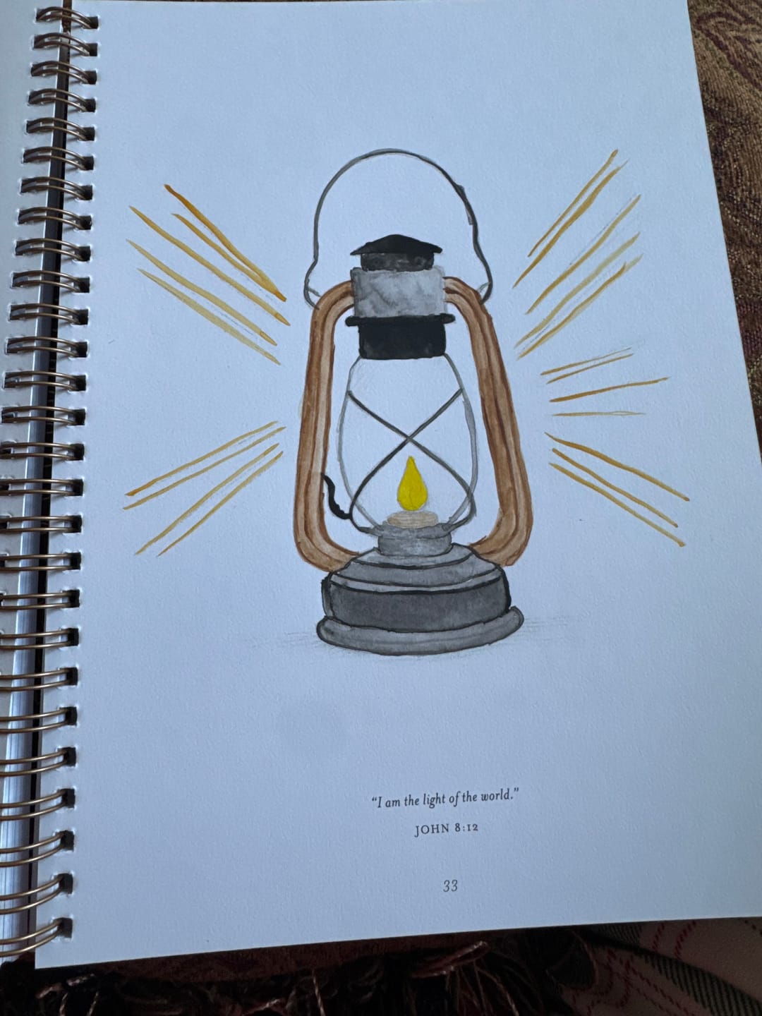 Customer photo review of APR26 General Conference Watercolor Workbook