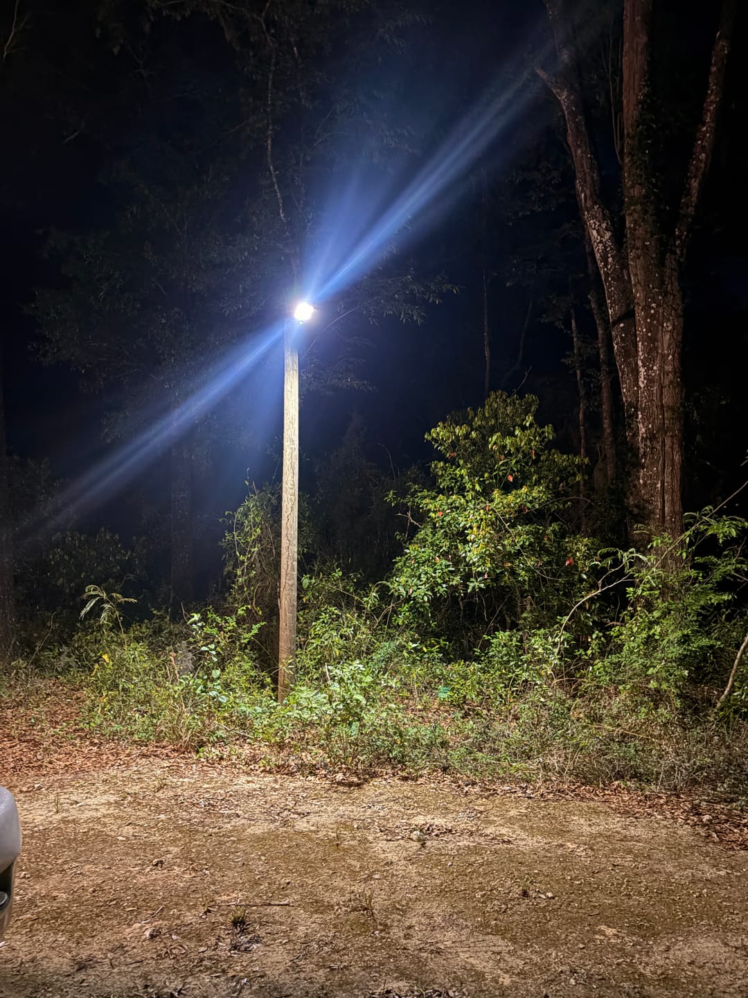 Customer photo review of 60W Solar Street Light 6000 Lumens