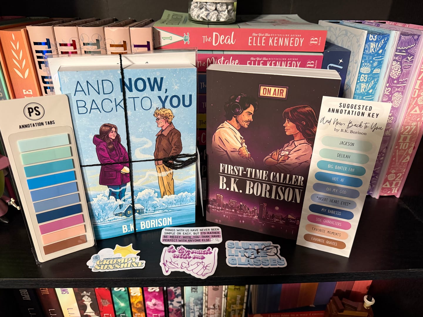 Customer photo review of First-Time Caller by B.K. Borison