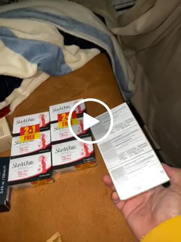 Customer video review of Skin White Whitening Bar 90g 2+1 Free With Kojic Acid + Retinol