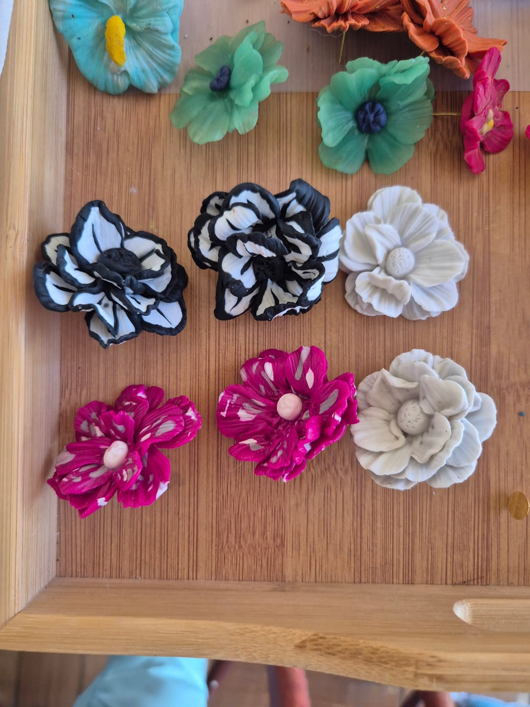 Customer photo review of Sculpey Soufflé - Arcilla Polimérica (48 g)