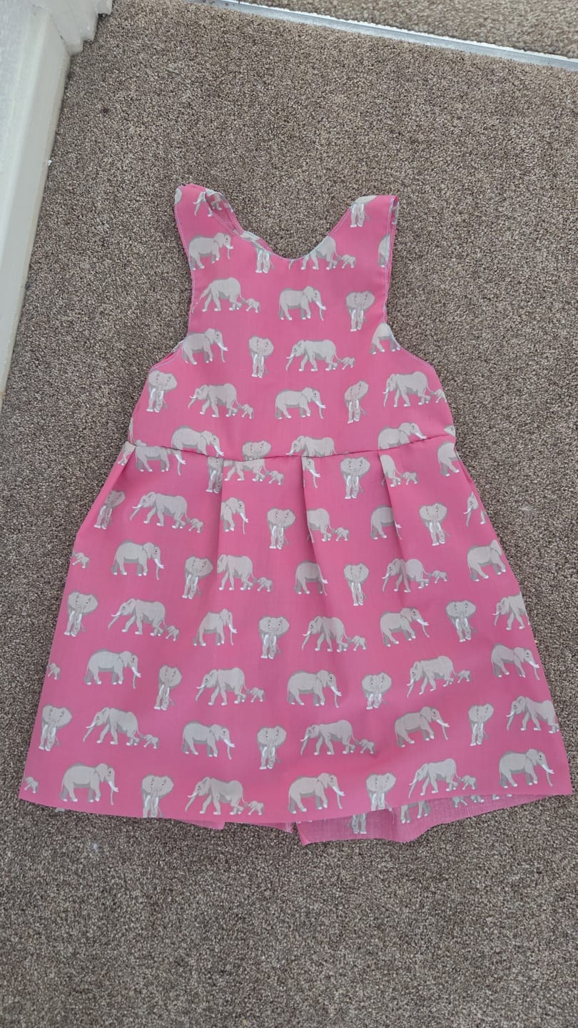 Customer photo review of Elephant Family Polycotton Fabric