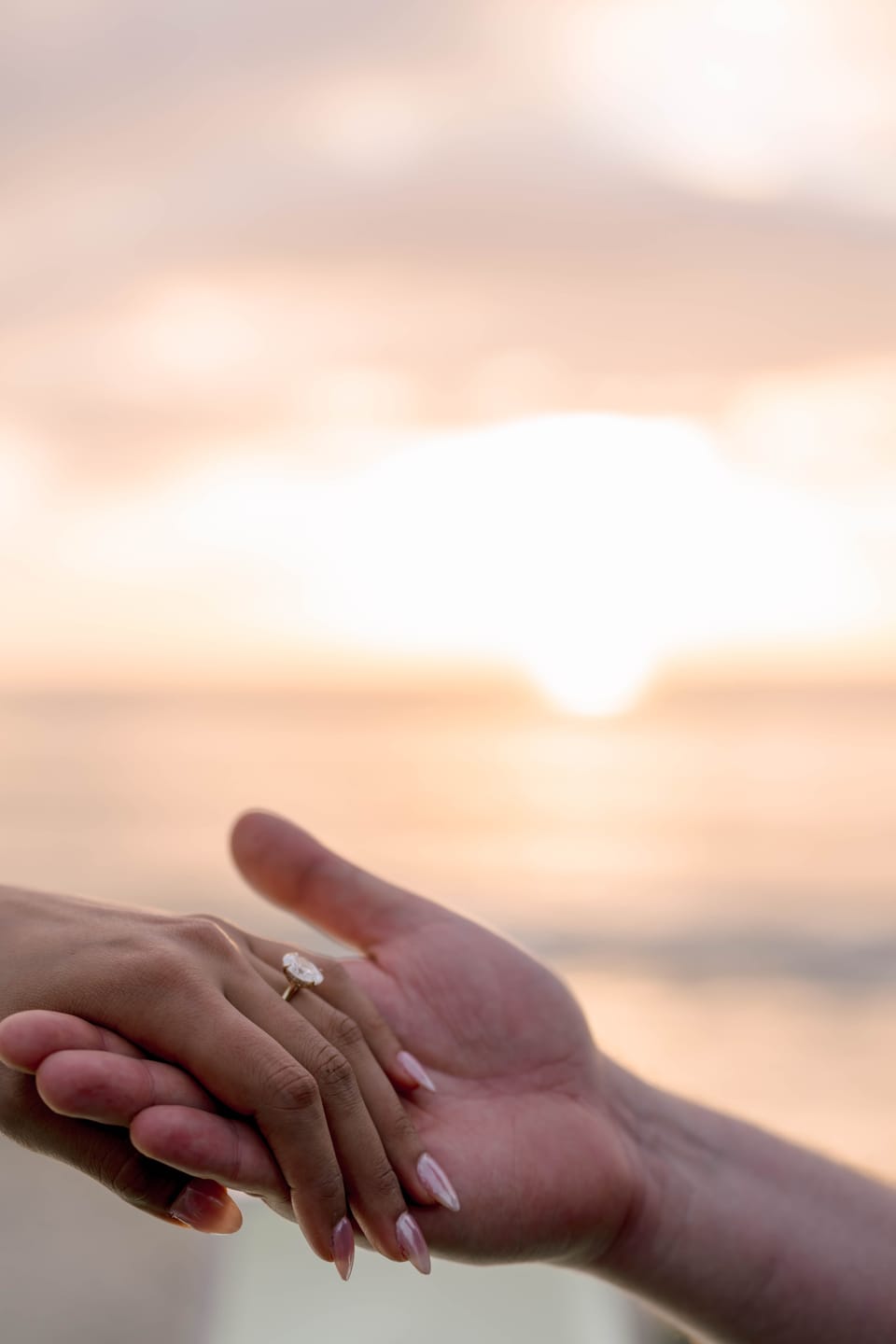 Customer photo review of Custom Engagement Ring Diamond Daughters