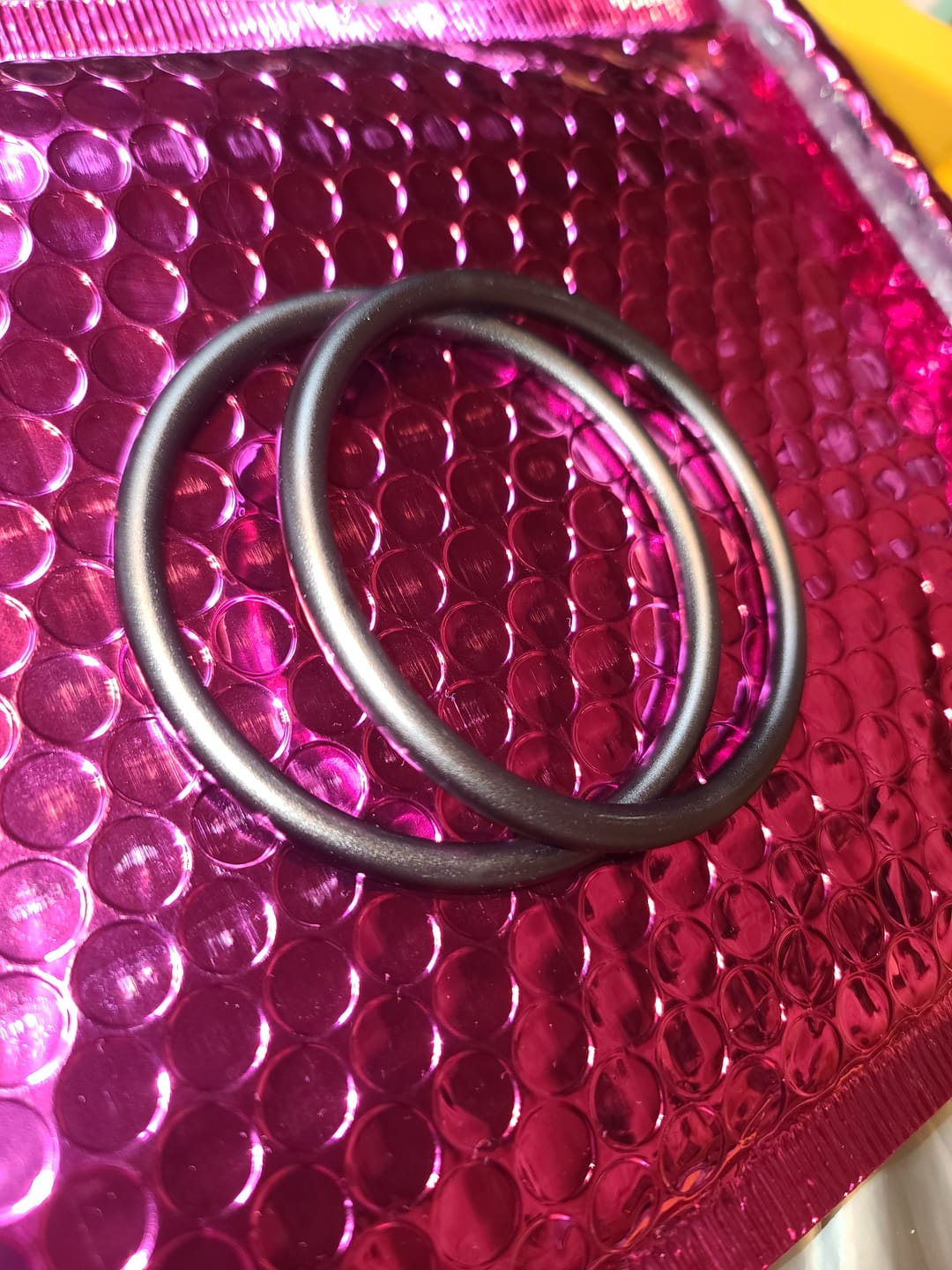 Customer photo review of Large Metal Sling Rings