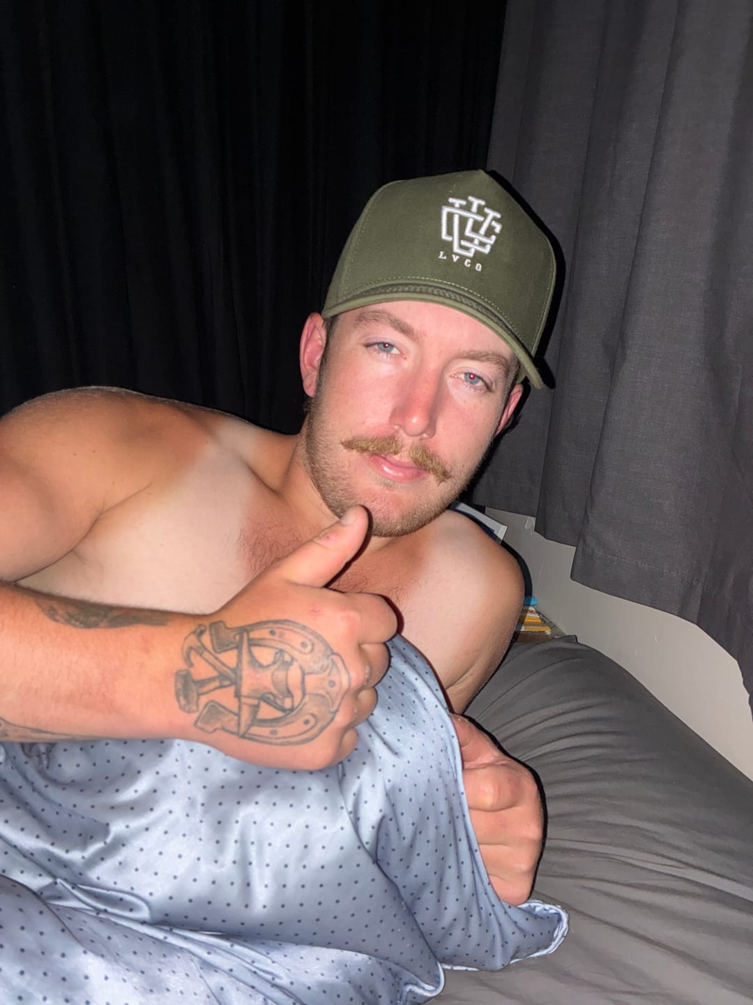 Customer photo review of LVCO "Khaki White" A-Frame Snapback