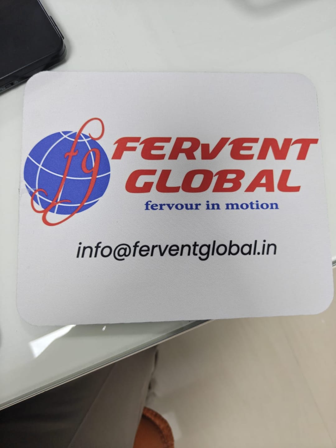 Customer photo review of Customized Mouse Pad | Best for Corporate Gifting | PrintMine.in