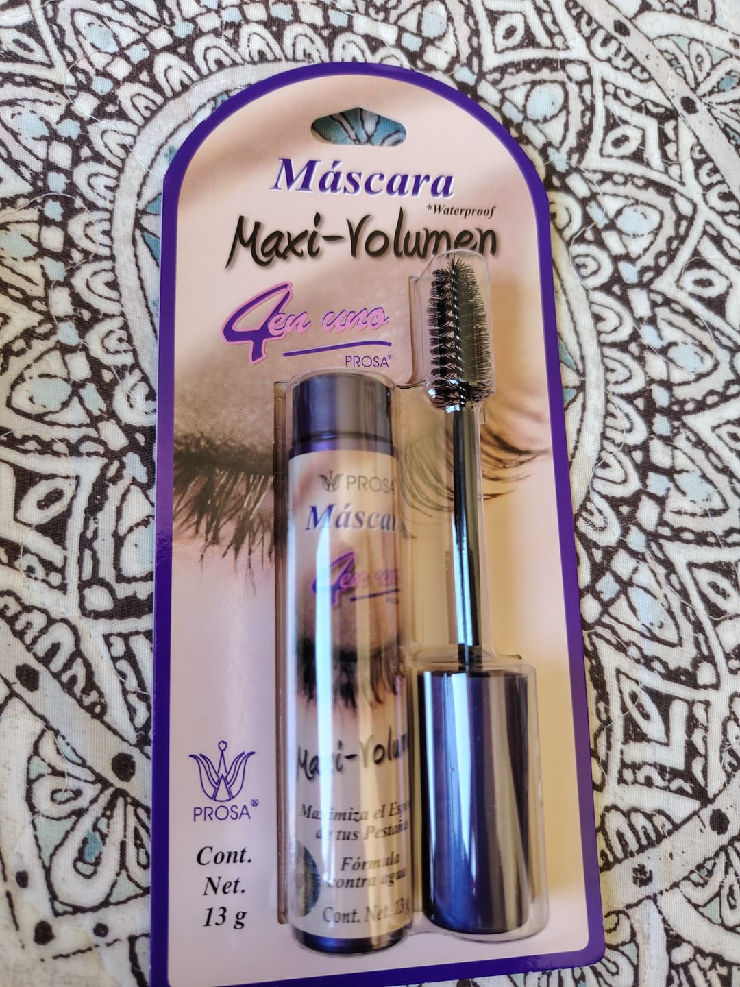 Customer photo review of Máscara MAXI-VOLUMEN