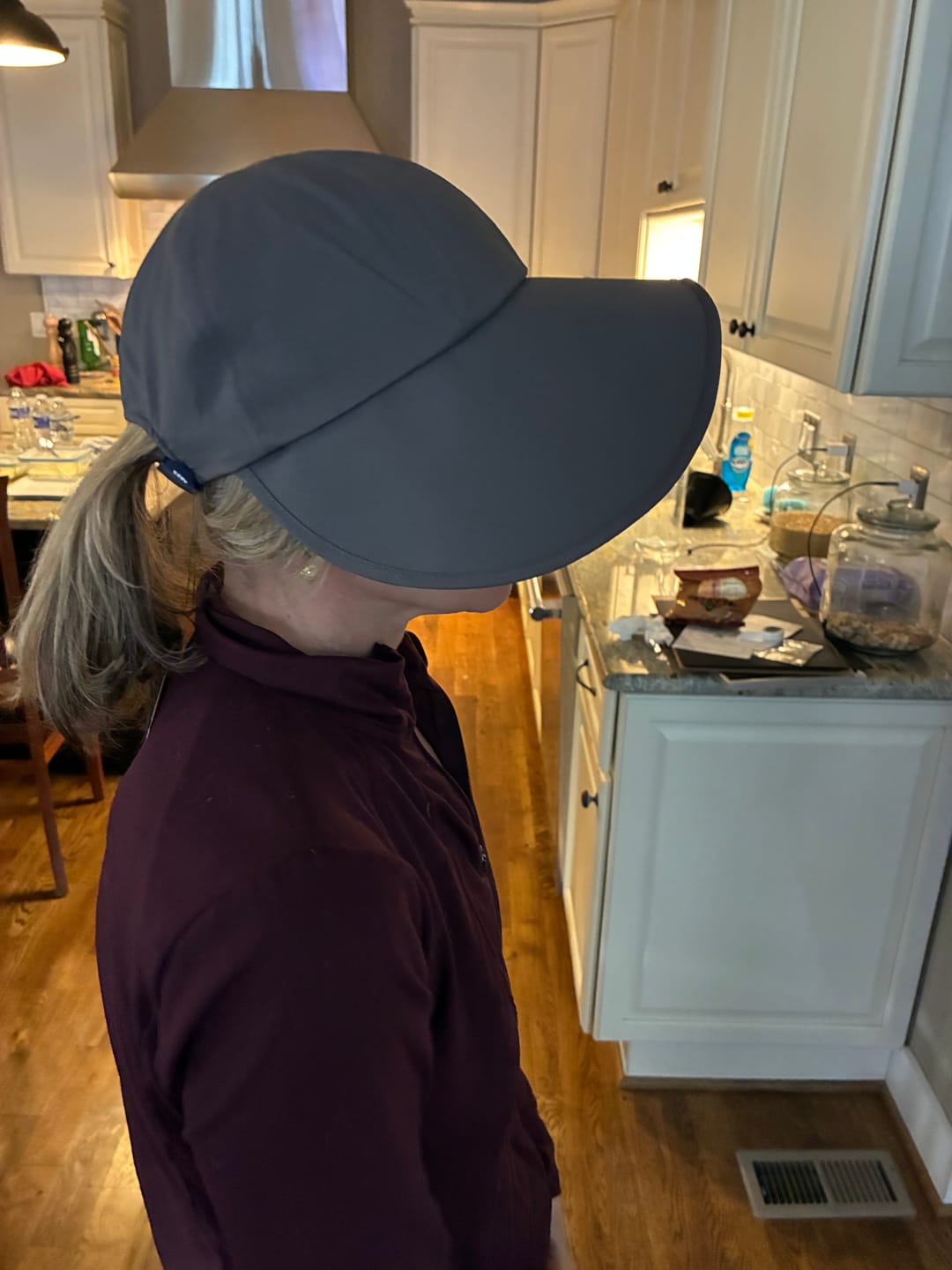 Customer photo review of Women's Sun Protection Hat UPF 100+ BM715