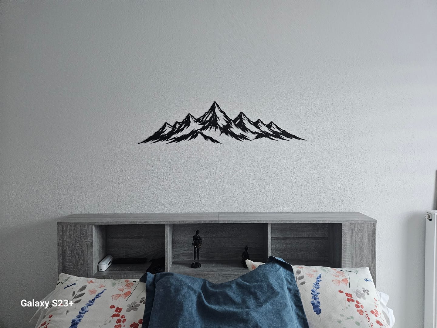 Customer photo review of Décoration murale en métal moderne - Alpine Horizon