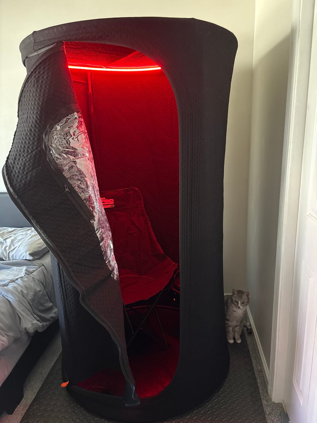 Customer photo review of The Sauna Pod 2.0