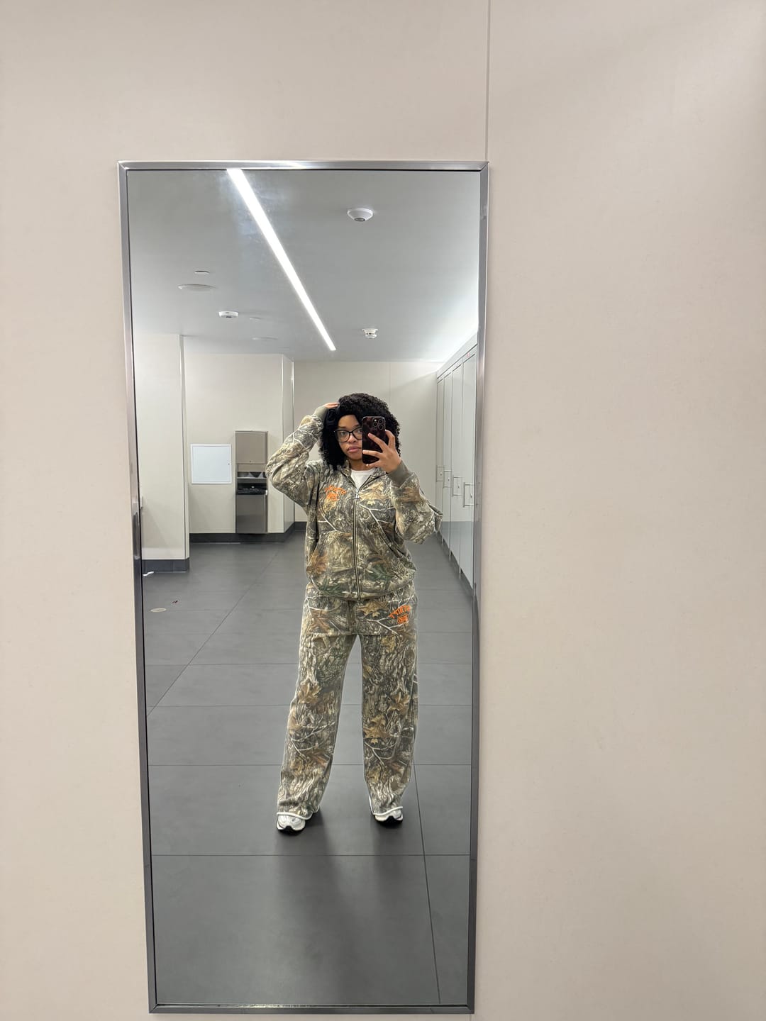 Customer photo review of CAMO BEWARE OF DOG FULL ZIP