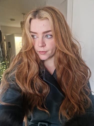 Customer photo review of The Loose Wave HD Fibre 24" Lace U Part Wig
